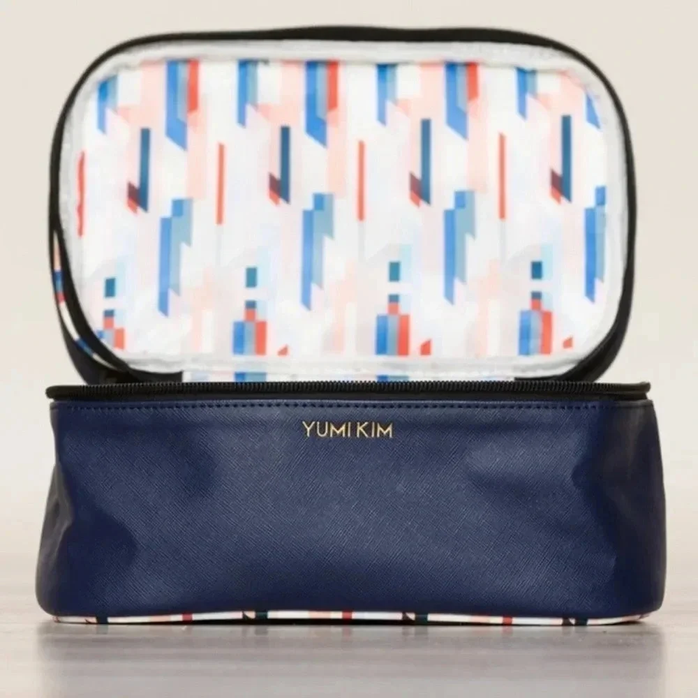 Yumi Kim Jetsetter Navy Makeup Train Case