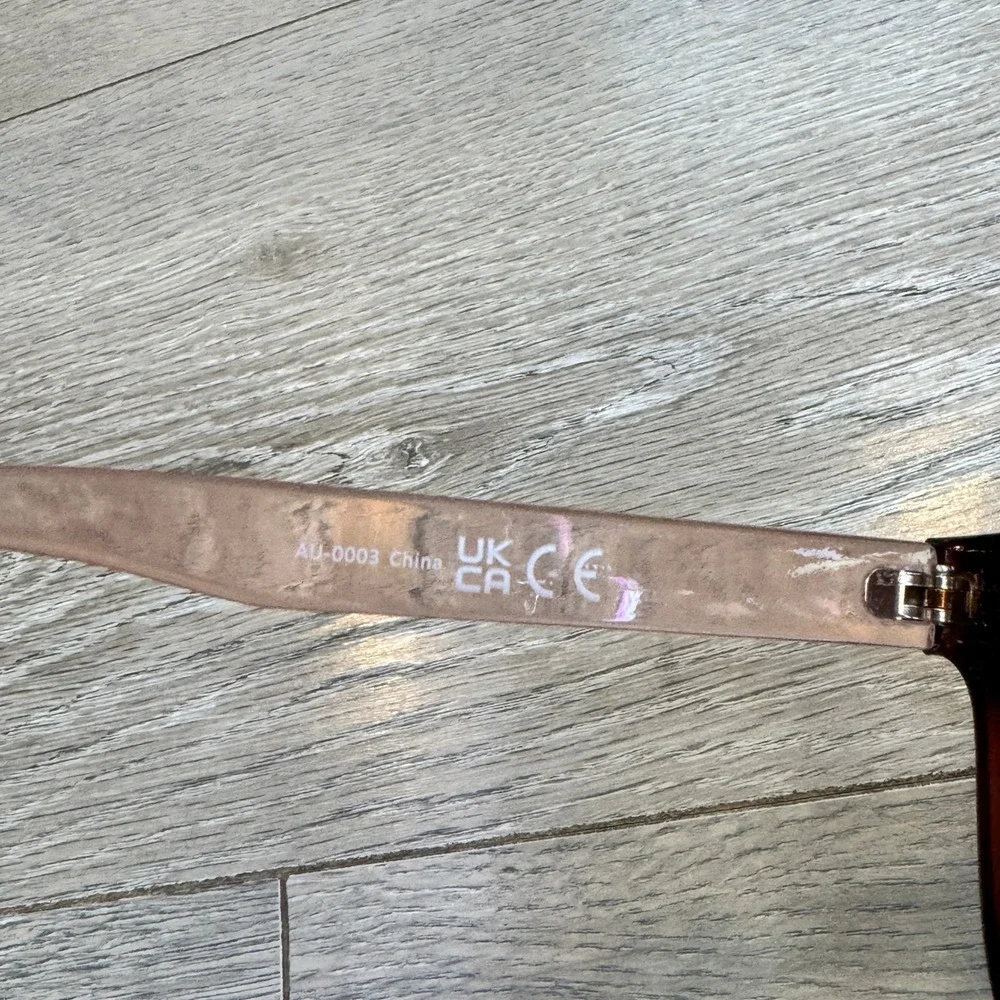 Madison Avenue‎ Square Tortoise Pink Blue Light Glasses DI P 25PL8822B Women