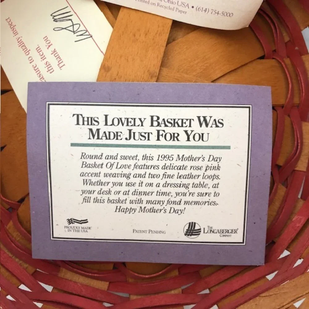 Longaberger 1995 mother