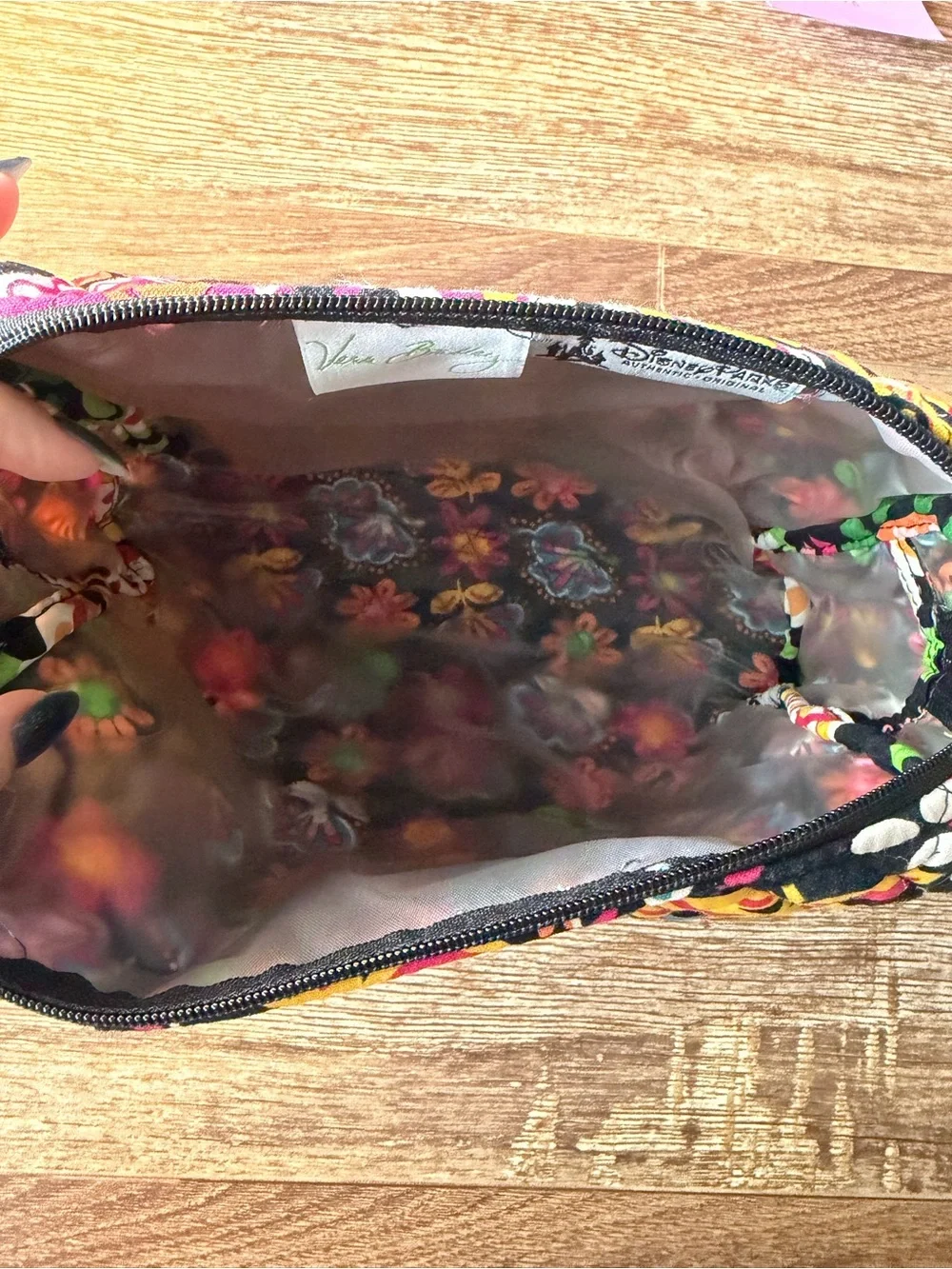 Vera Bradley / DisneyParks Quilted Cosmetic Case with Bright Floral Print
