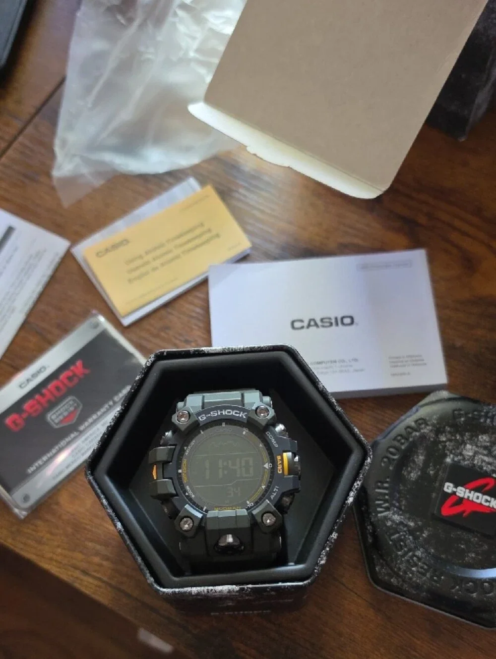 G-Shock dark green