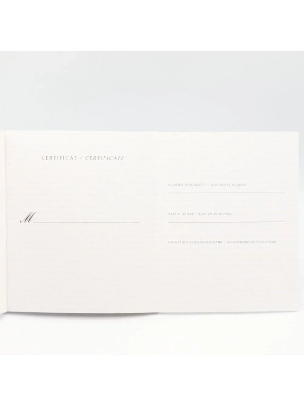 Cartier slight signs