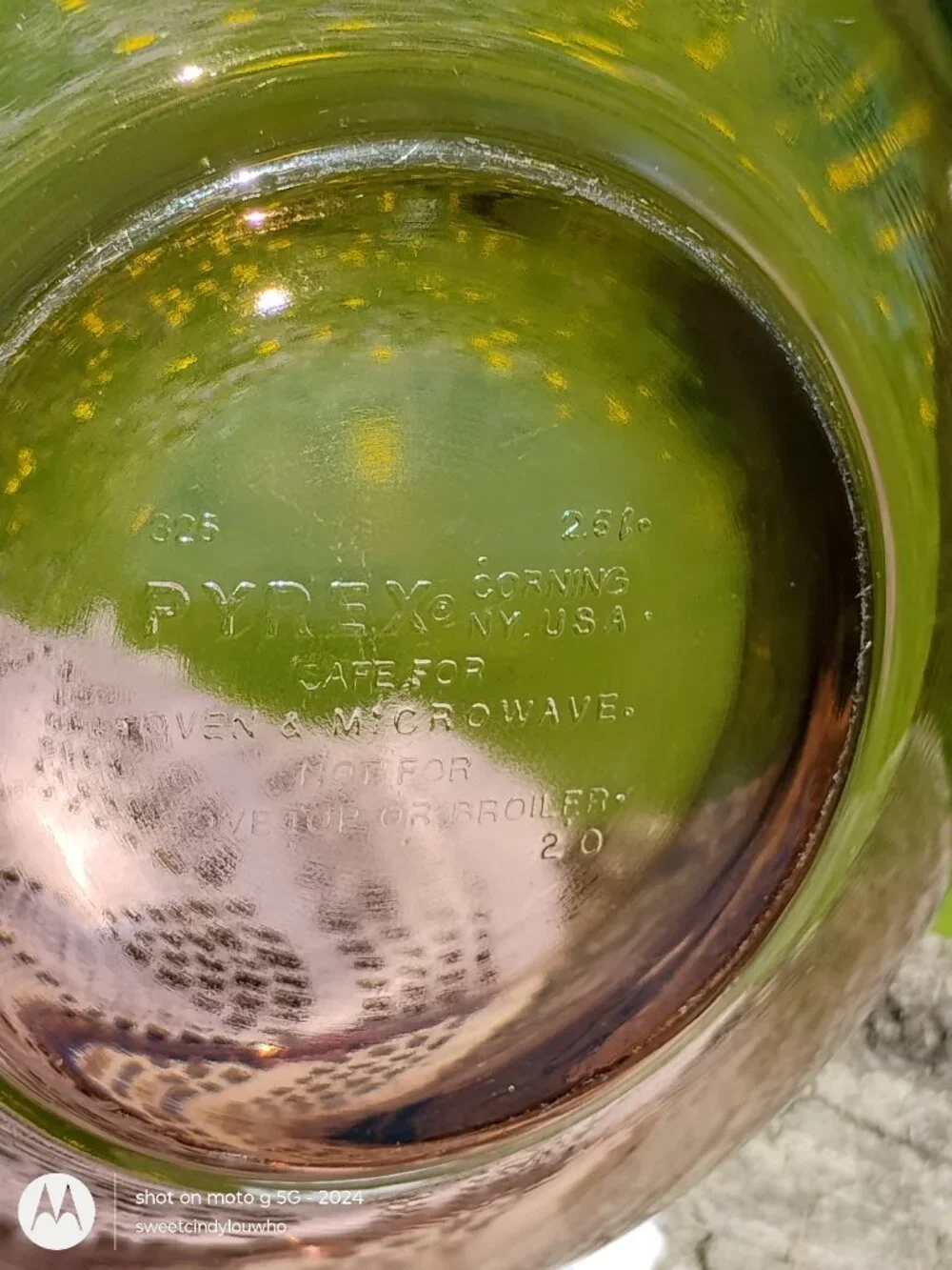 Pyrex vintage #325