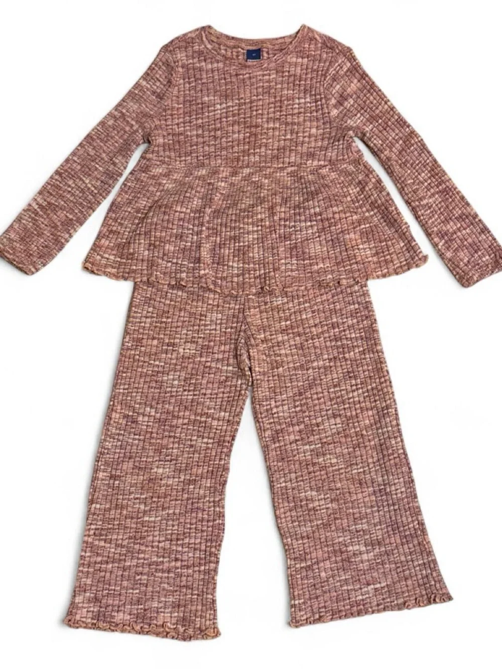 Kids Old Navy knit wide ribbed set