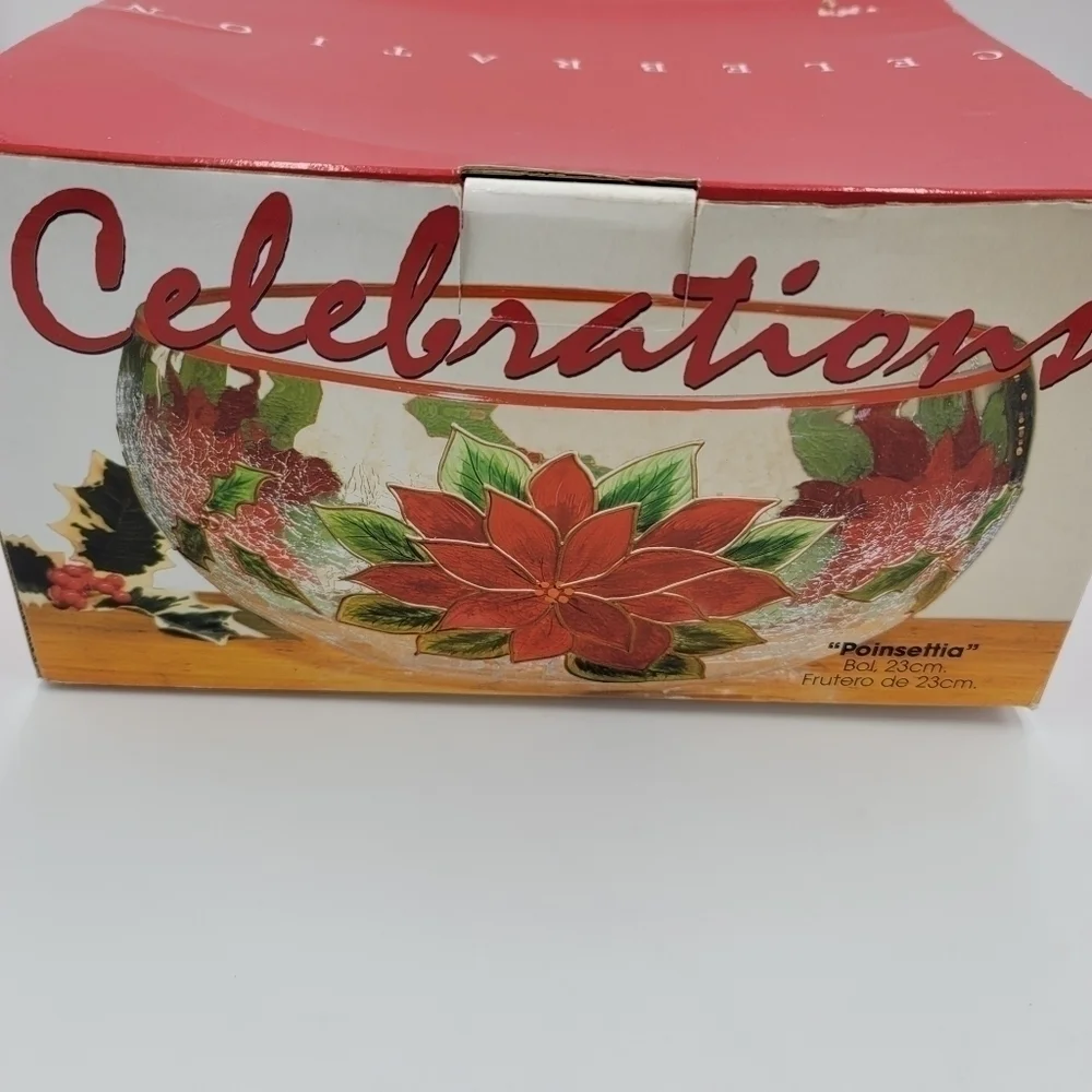 Celebration pointsettia mouthbkown