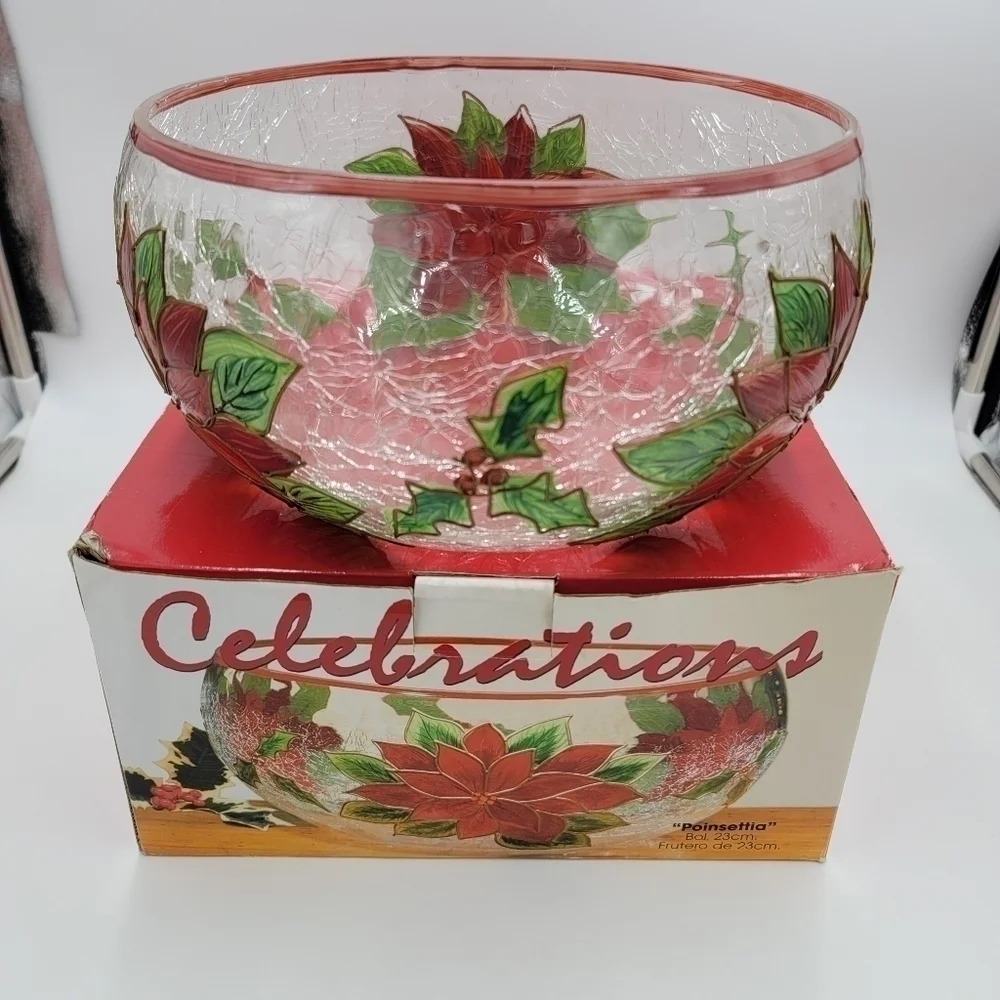 Celebration pointsettia mouthbkown