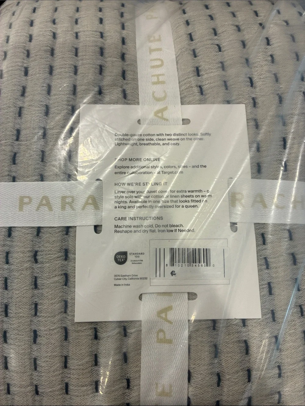 Parachute warmth package✨