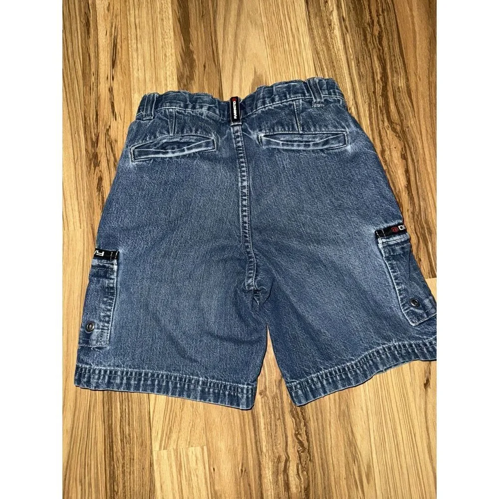 Old‎ Navy Gap Kids 1969 Jeans Shorts Vintage Blue Denim Wide Leg Boys 5 VTG Lot