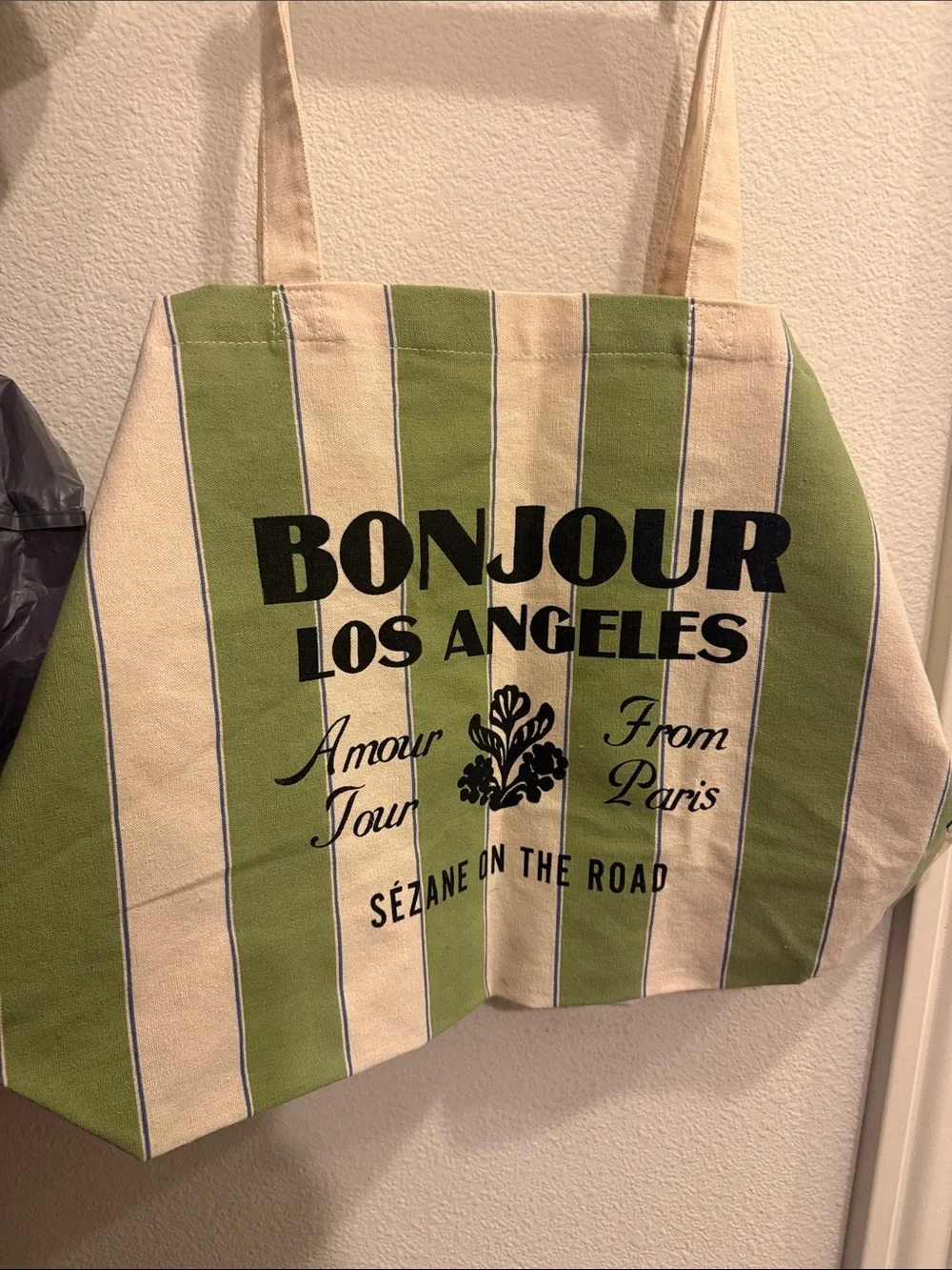 Sezane canvas tote