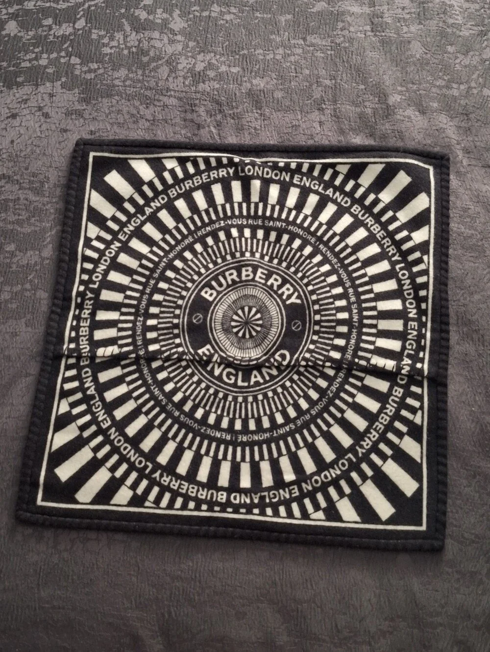 Burberry designer throw