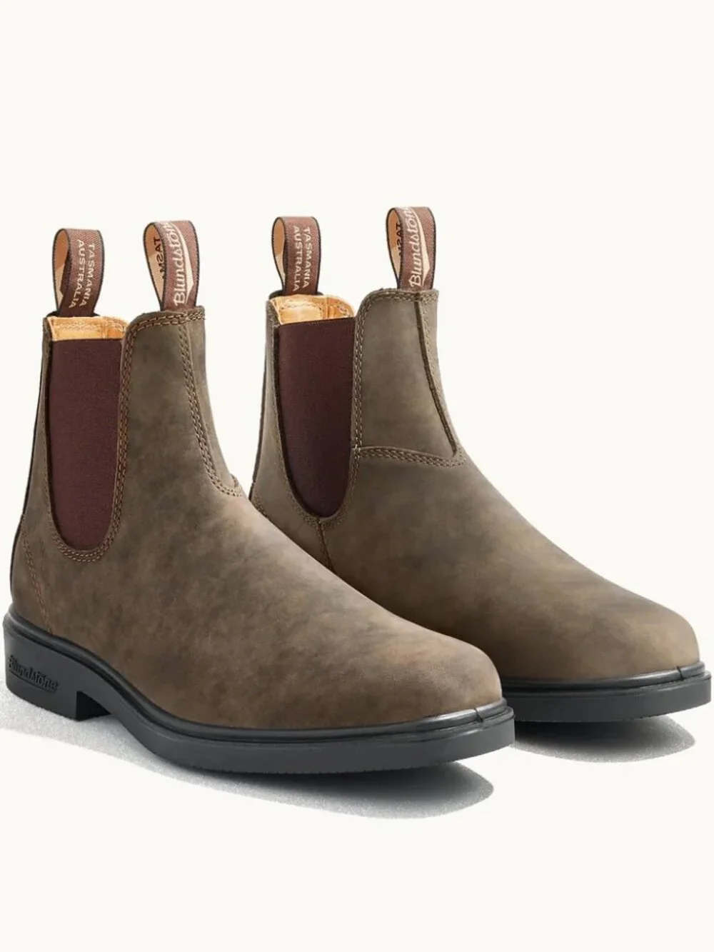Blundstone 1306 Dress Chelsea Boot - Rustic Brown - US Men's 10.5 (AU/UK 9.5)