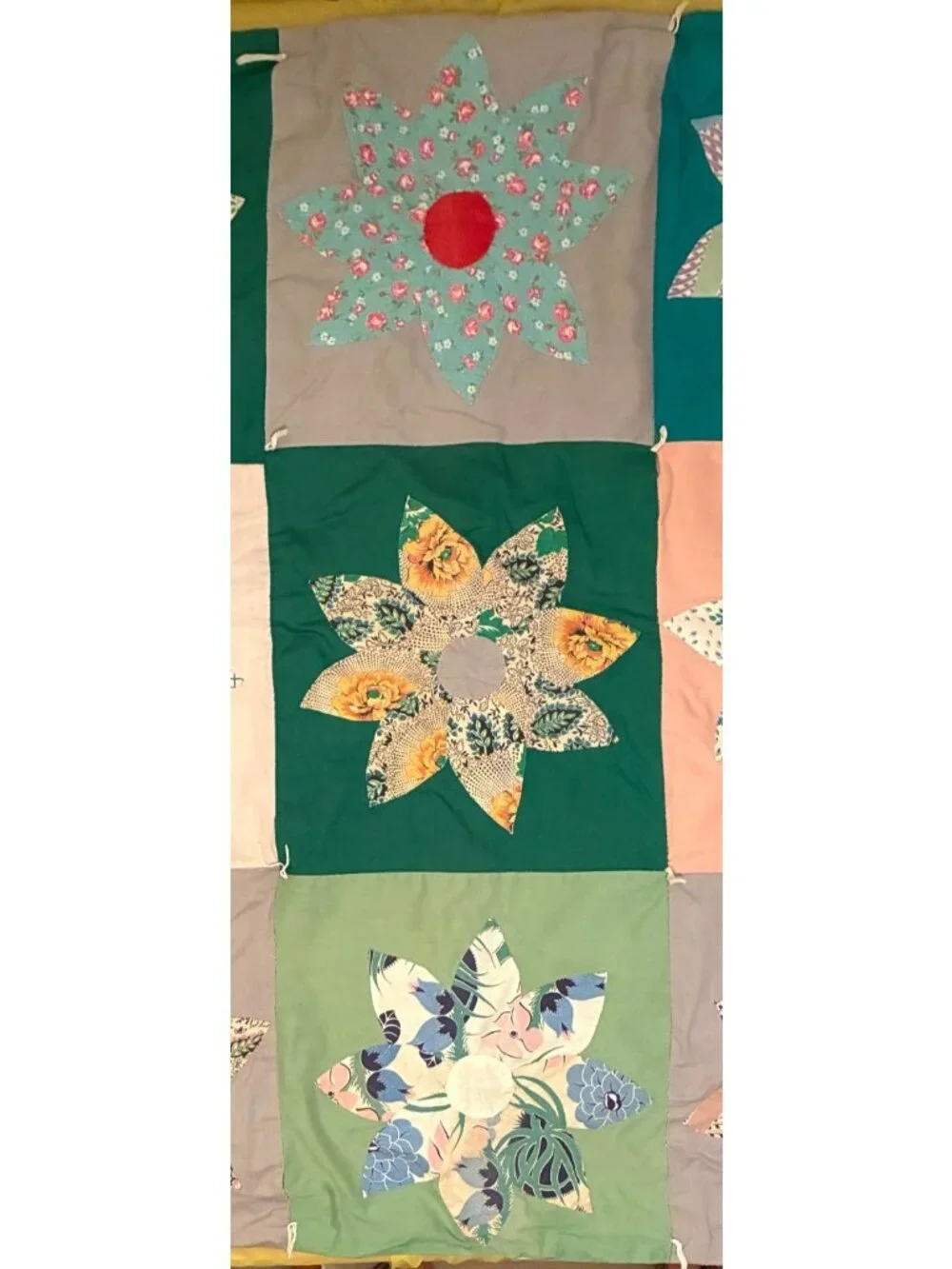 Handmade dye forest marks