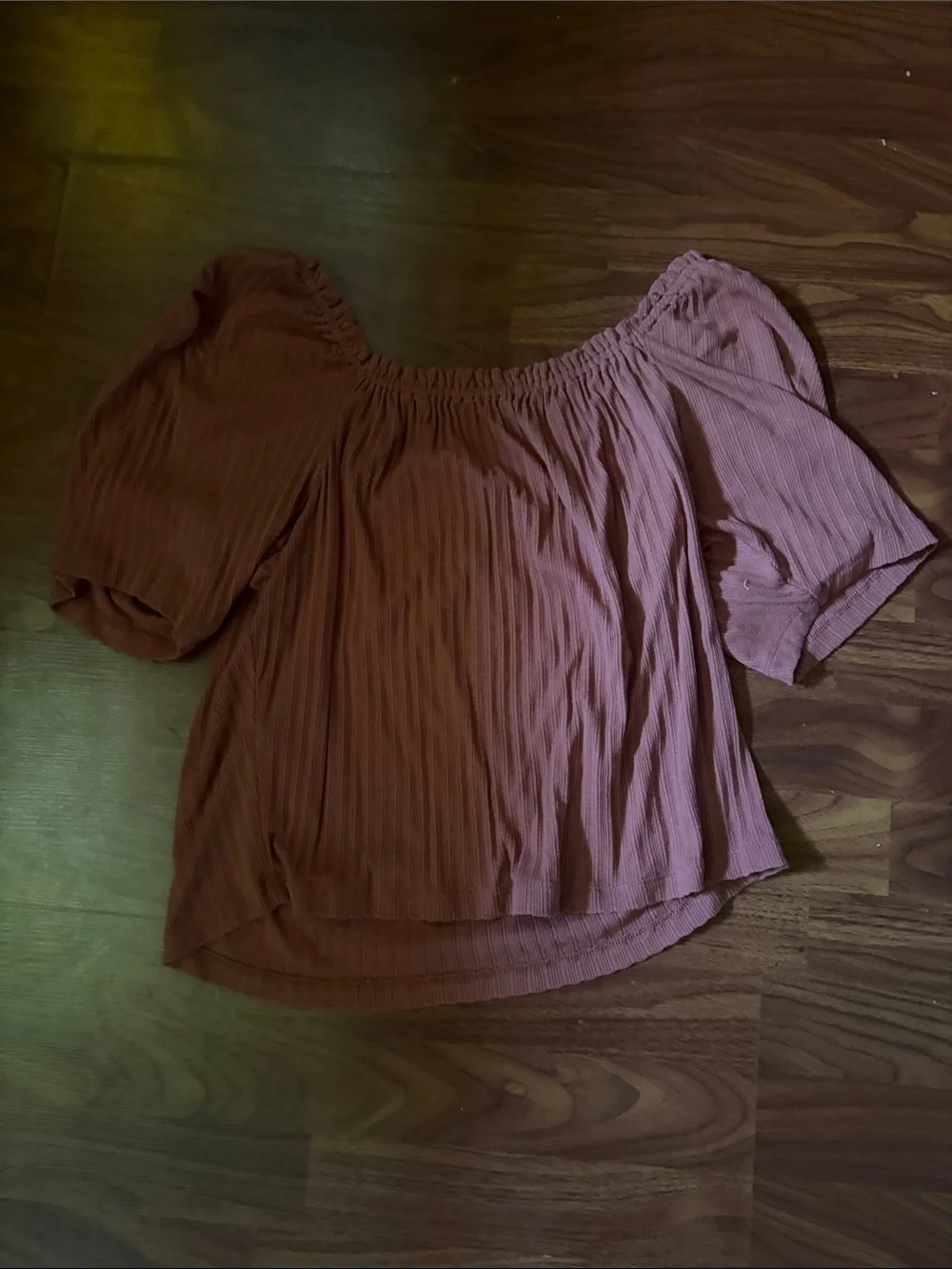 Madewell smocked elastic