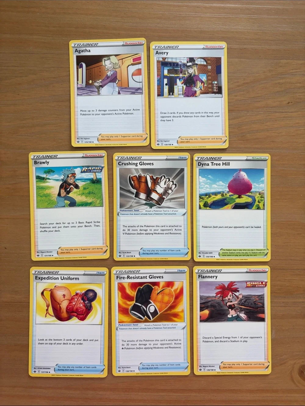 Chilling Reign Lot | 76 Unique Cards | Binder Starter Collection