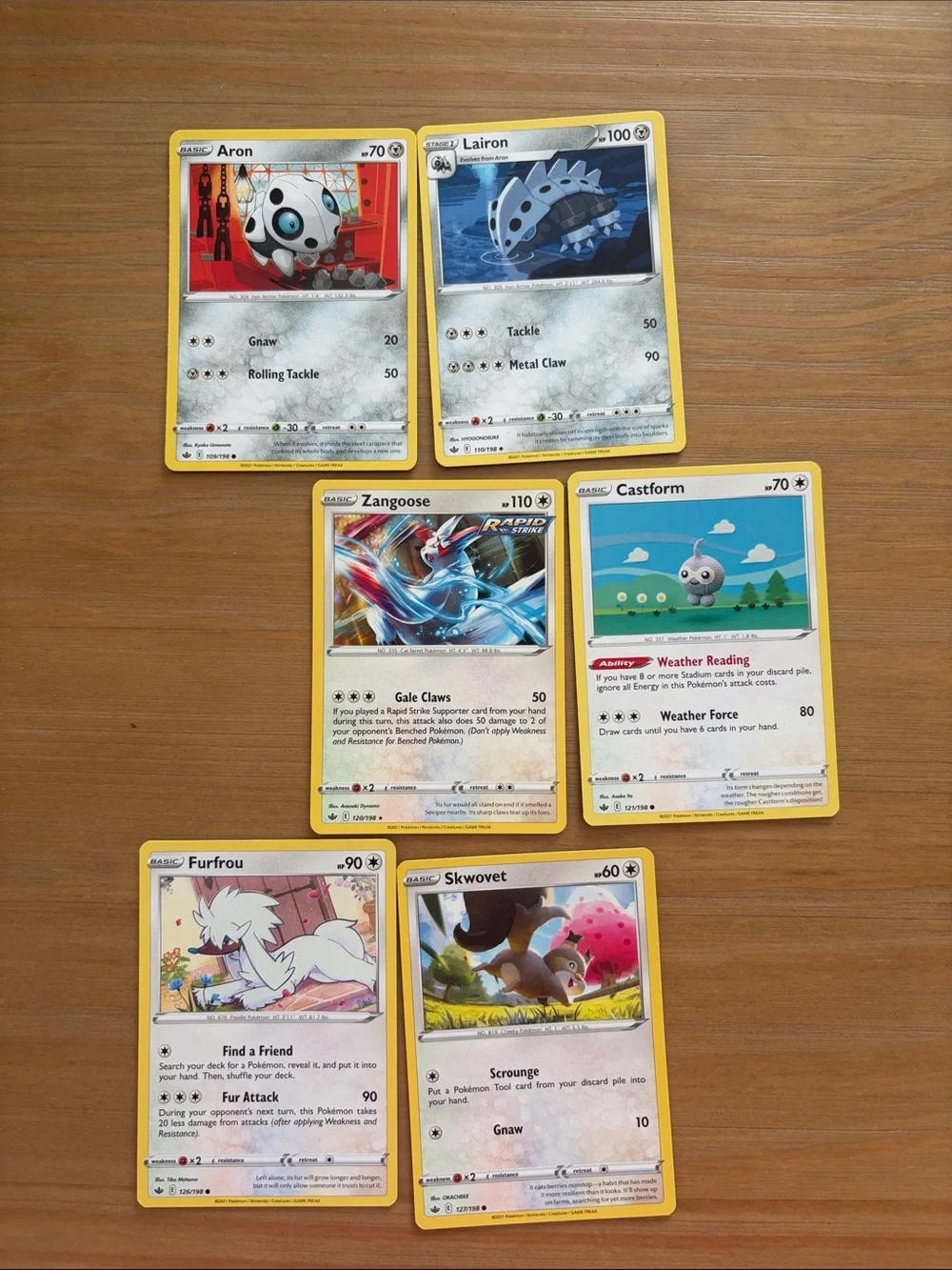Chilling Reign Lot | 76 Unique Cards | Binder Starter Collection