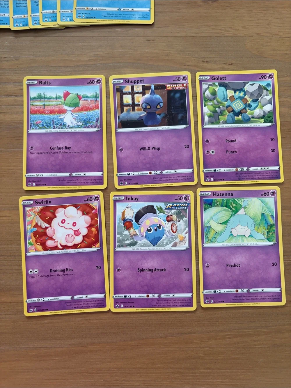 Chilling Reign Lot | 76 Unique Cards | Binder Starter Collection