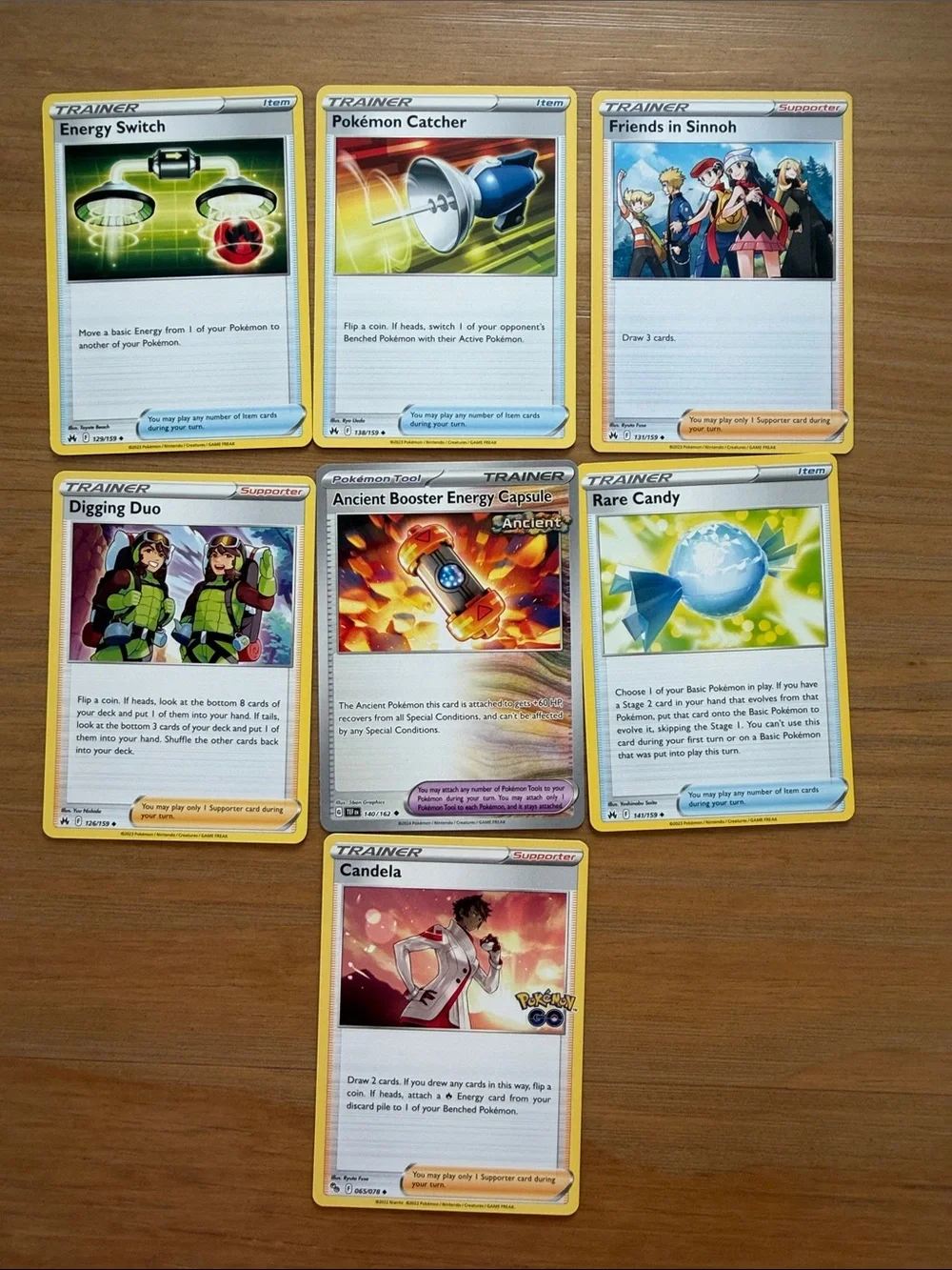 Mixed Pokémon TCG Trainer Lot 25 Unique Cards | ✨5/$25✨