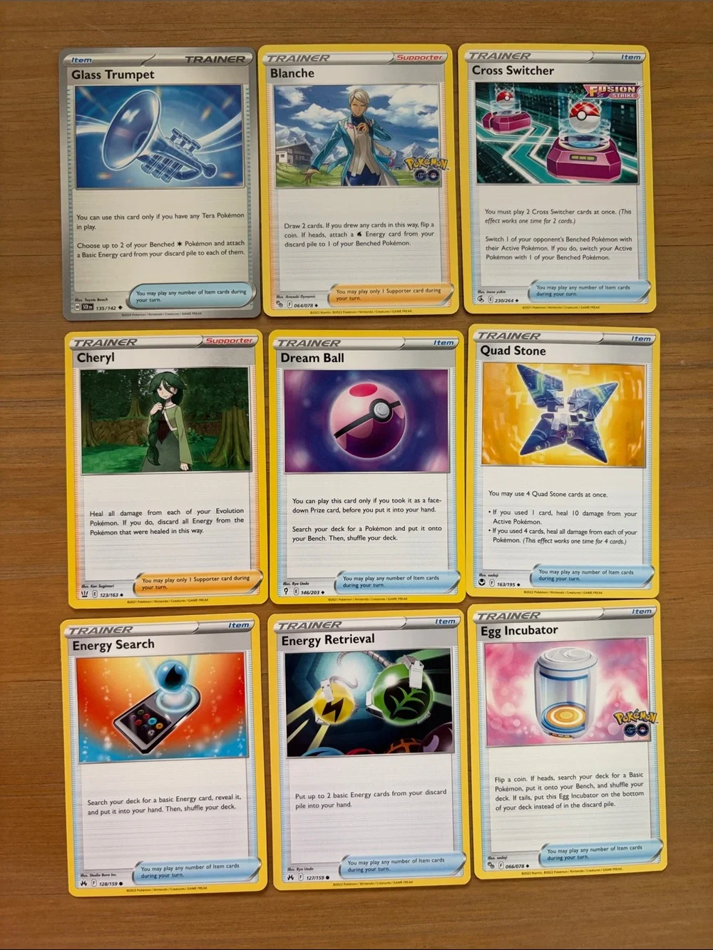 Mixed Pokémon TCG Trainer Lot 25 Unique Cards | ✨5/$25✨