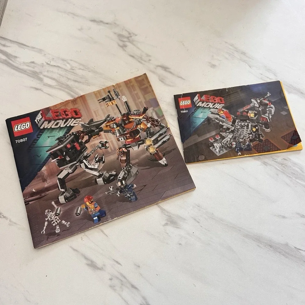 Lego The Lego‎ Movie Manuals Instructions 70801 & 70807