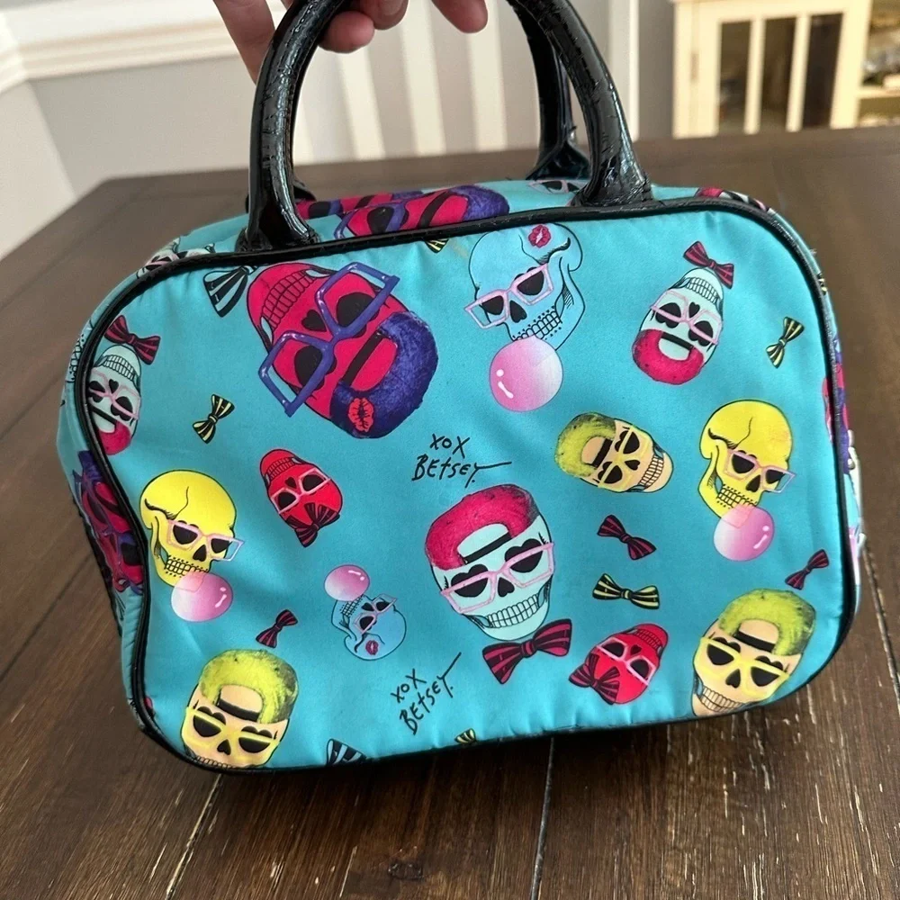 Betsy Johnson cosmetics bag