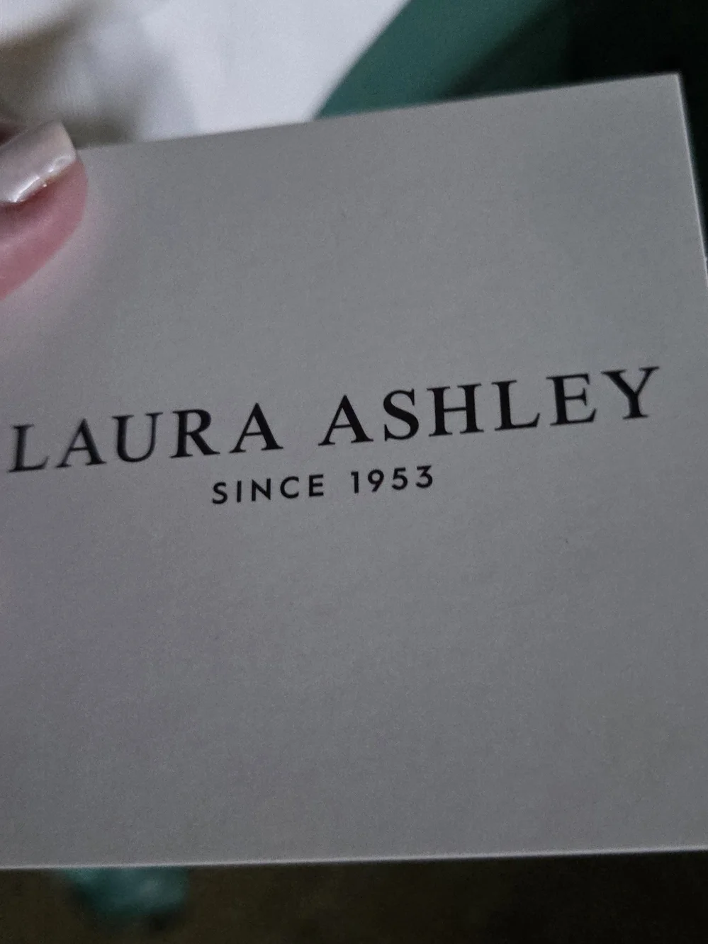 Laura Ashley soft pink