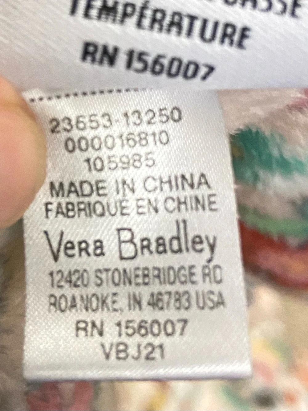 Vera Bradley good preowned