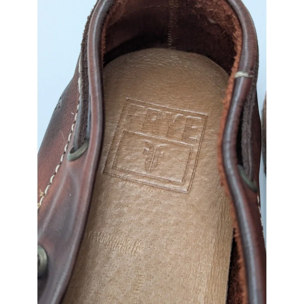Frye boat shoes