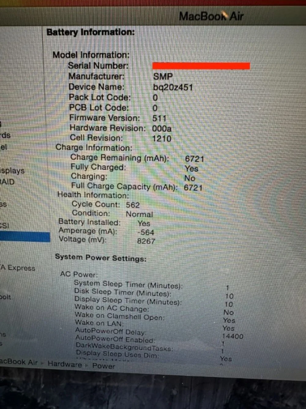 Apple macbook air