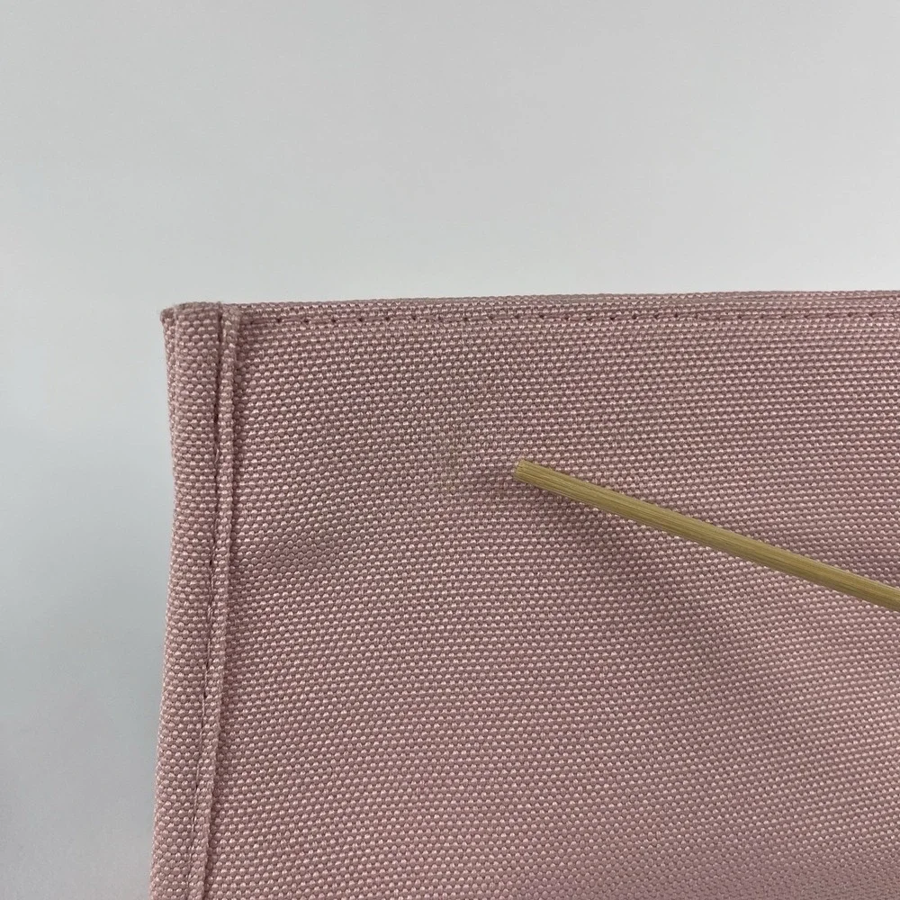 Dior Beauté Cosmetic Makeup Bag Pouch Pink Mesh Designer Luxury Pastel