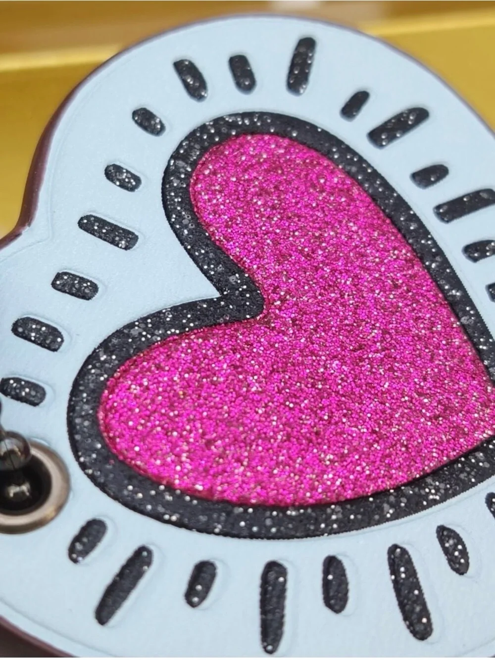 Coach heart shaped