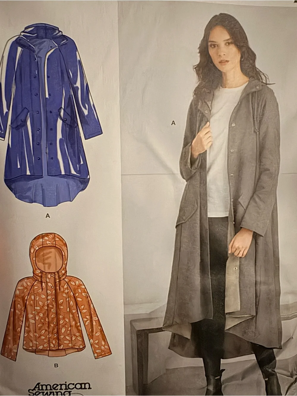 BN UNCUT SIMPLICITY 9713 K5 SEWING PATTERNS COAT