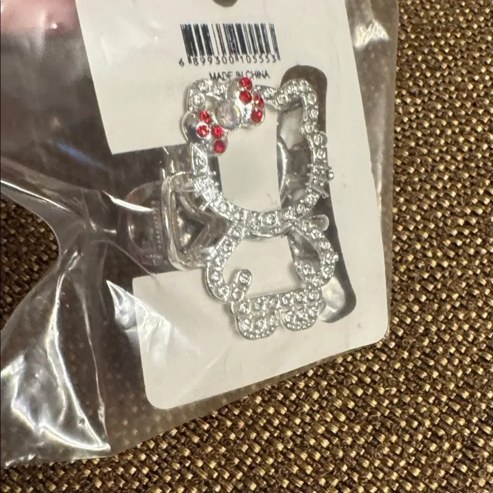 3233-Matt Fun Item-Double Sided Hello Kitty Hair Claw- Price For 1‎ Hair Clip