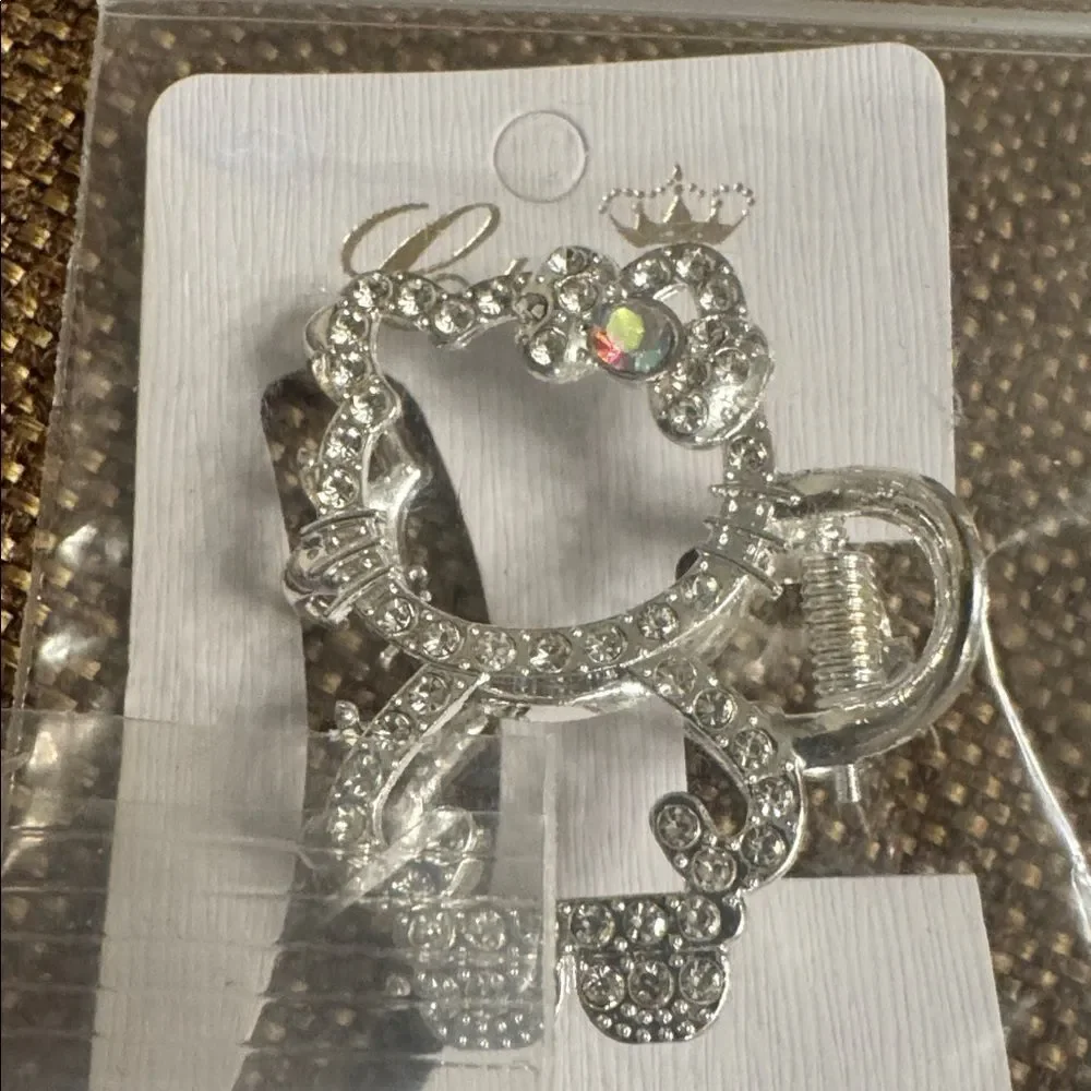 3233-Matt Fun Item-Double Sided Hello Kitty Hair Claw- Price For 1‎ Hair Clip