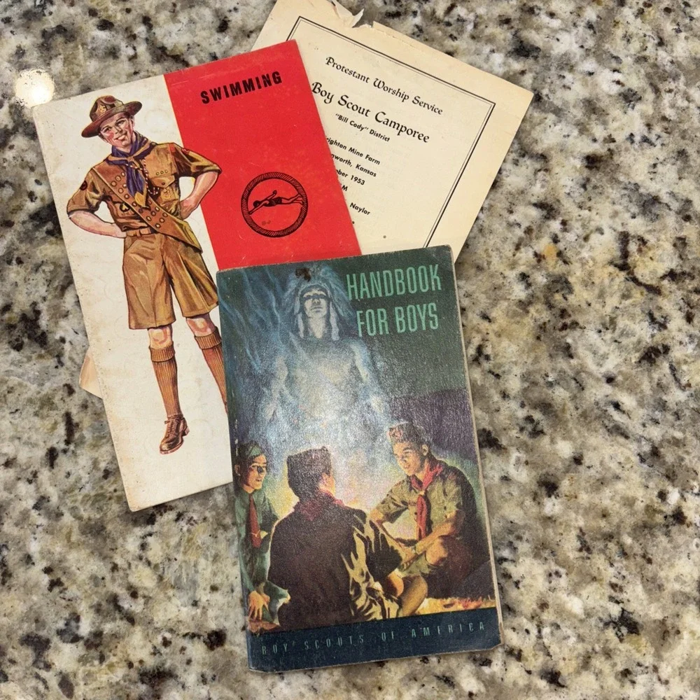 Vintage BSA Handbook for Boys - Also Swimming Manual. Items in great‎ shape 3573