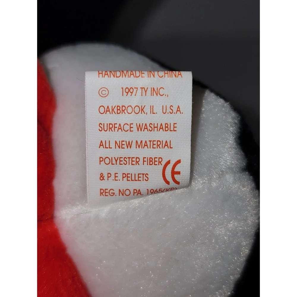 Ty Beanie Babies Puffer The Puffin Red‎ Star November 3 1997