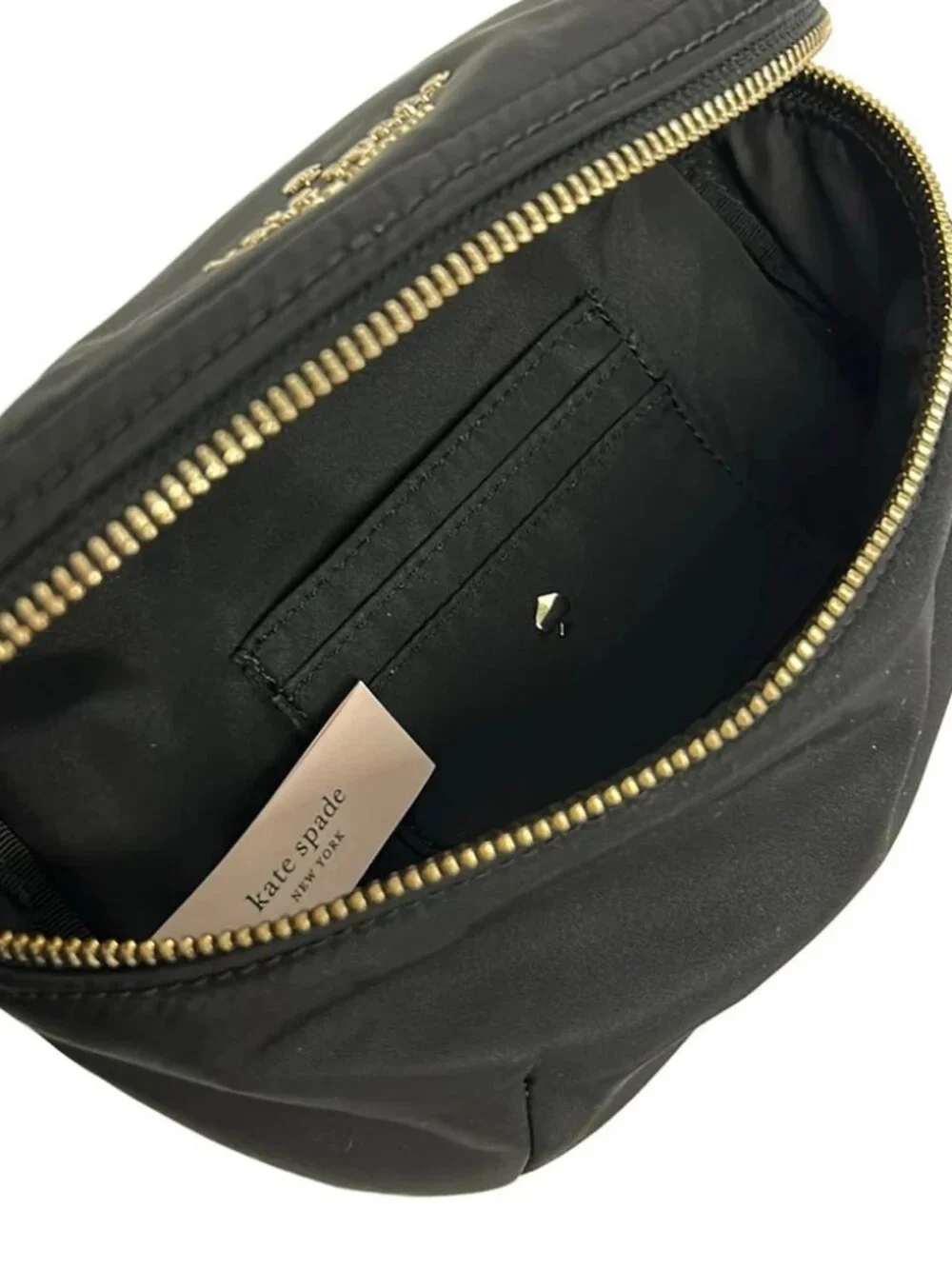 Kate spade Watson Lane Betty PXRU9088 Black Nylon Leather Bum Bag