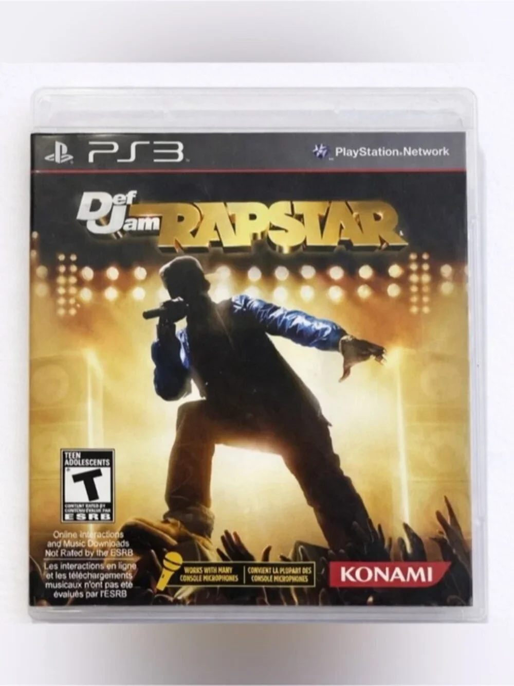Def Jam Rapstar PS3 Complete w/ Case & Disc Tested