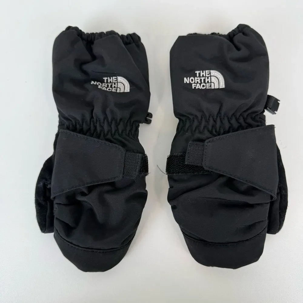 The North Face Toddler Mittens Size 3T Black Ski Snow Winter