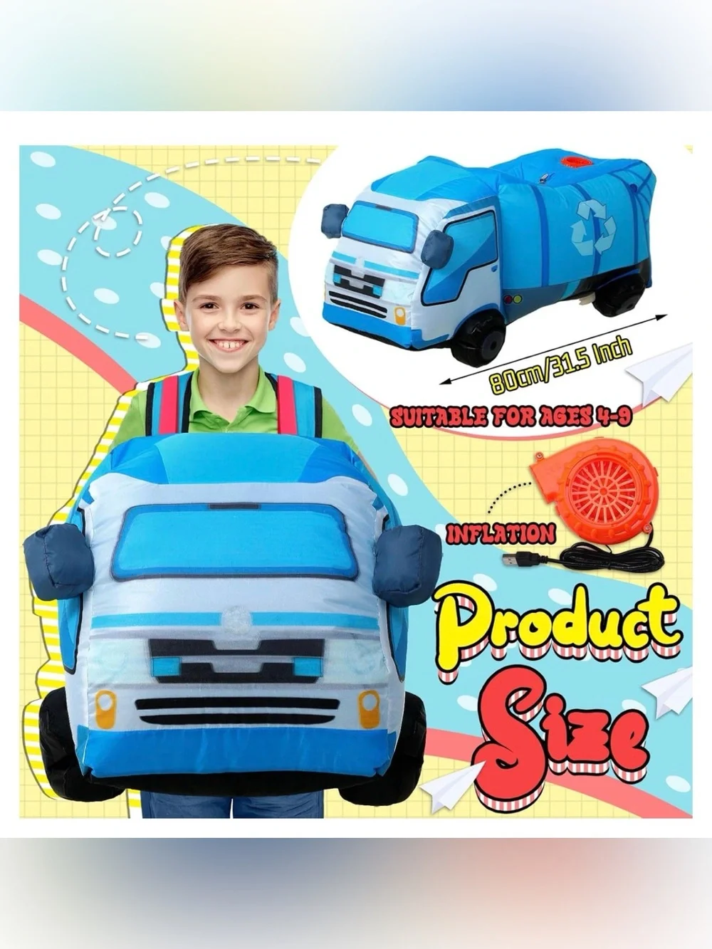 N/A toddler inflatable