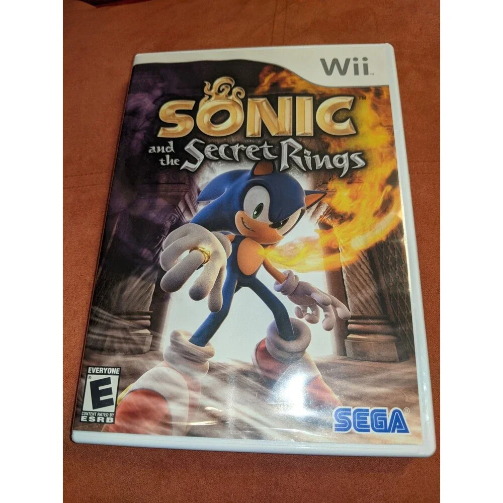 Sonic‎ and the Secret Rings, Nintendo Wii, Complete, Excellent Condition