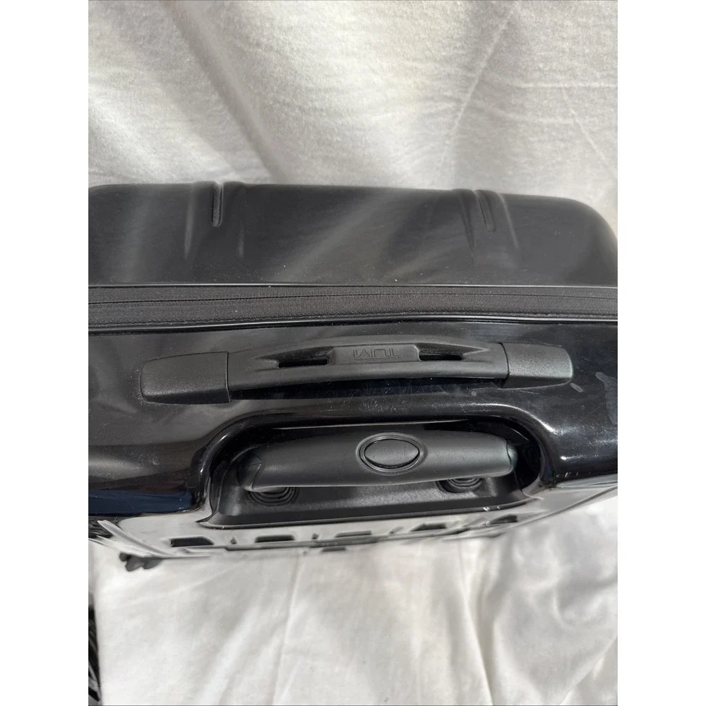 TUMI 19 Degree Compact Brief Rolling Carry-On Spinner Luggage Black 16 X 16