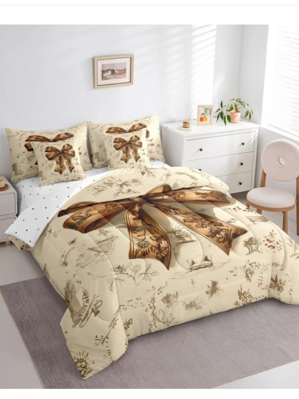 N/A bowknot comforter