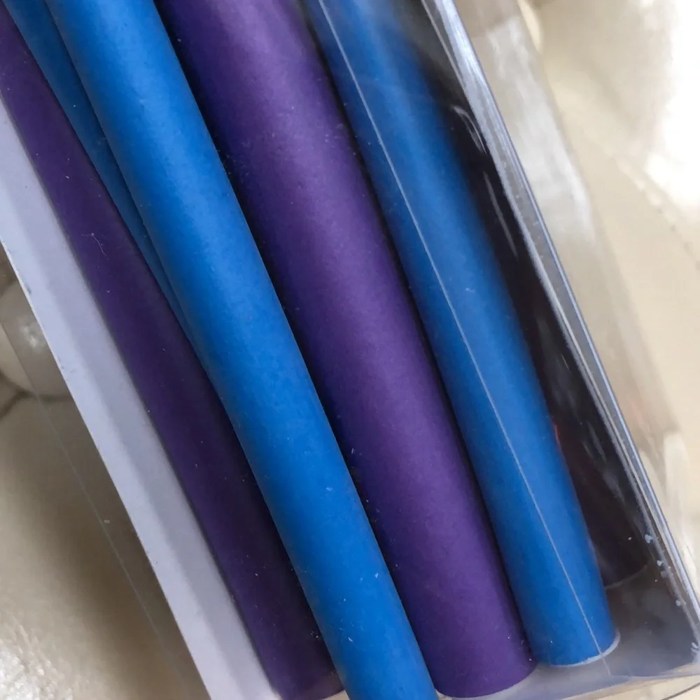 Goody Flexible Rod rollers, excellent condition. Spiral it out
