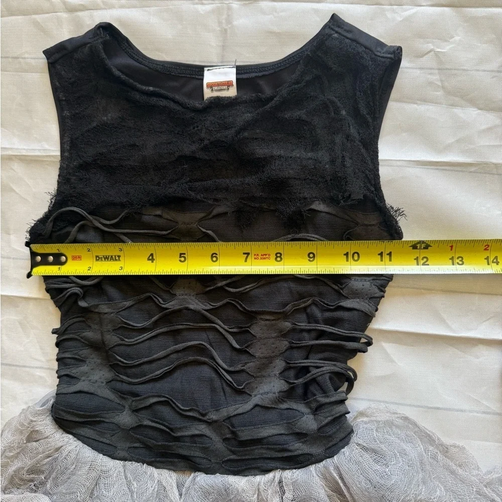 Girl Reaper Halloween Costume Size M Girls NO CHAINS