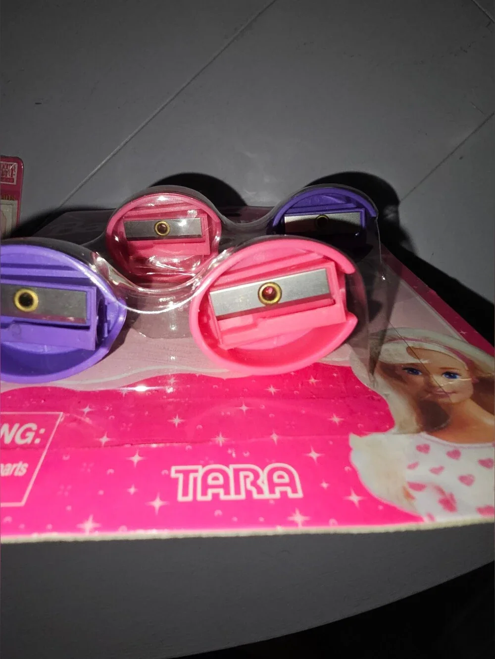 90s Barbie Birthday Party Invitations & Pencil Sharpener Party Favors - New