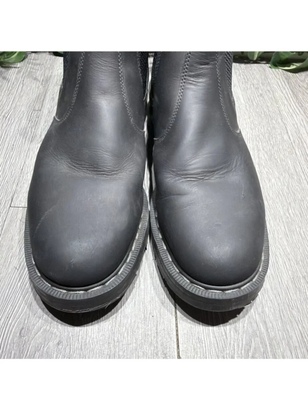 Solovair Dealer Chelsea Boots Mens Sz 8 Black Leather Made in England