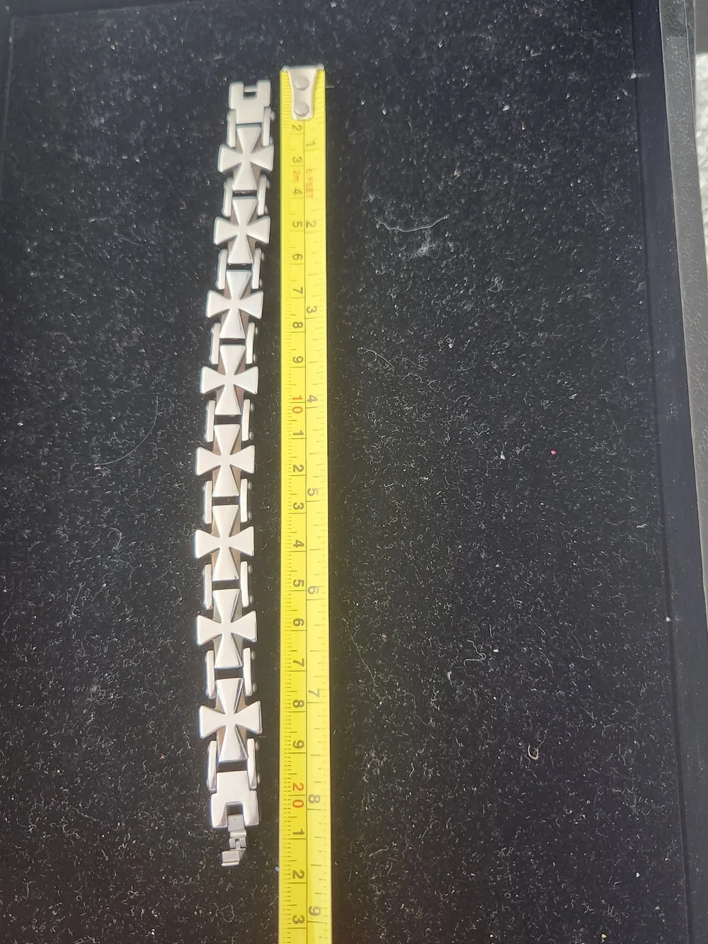 Men's Reversable Cross Bracelet