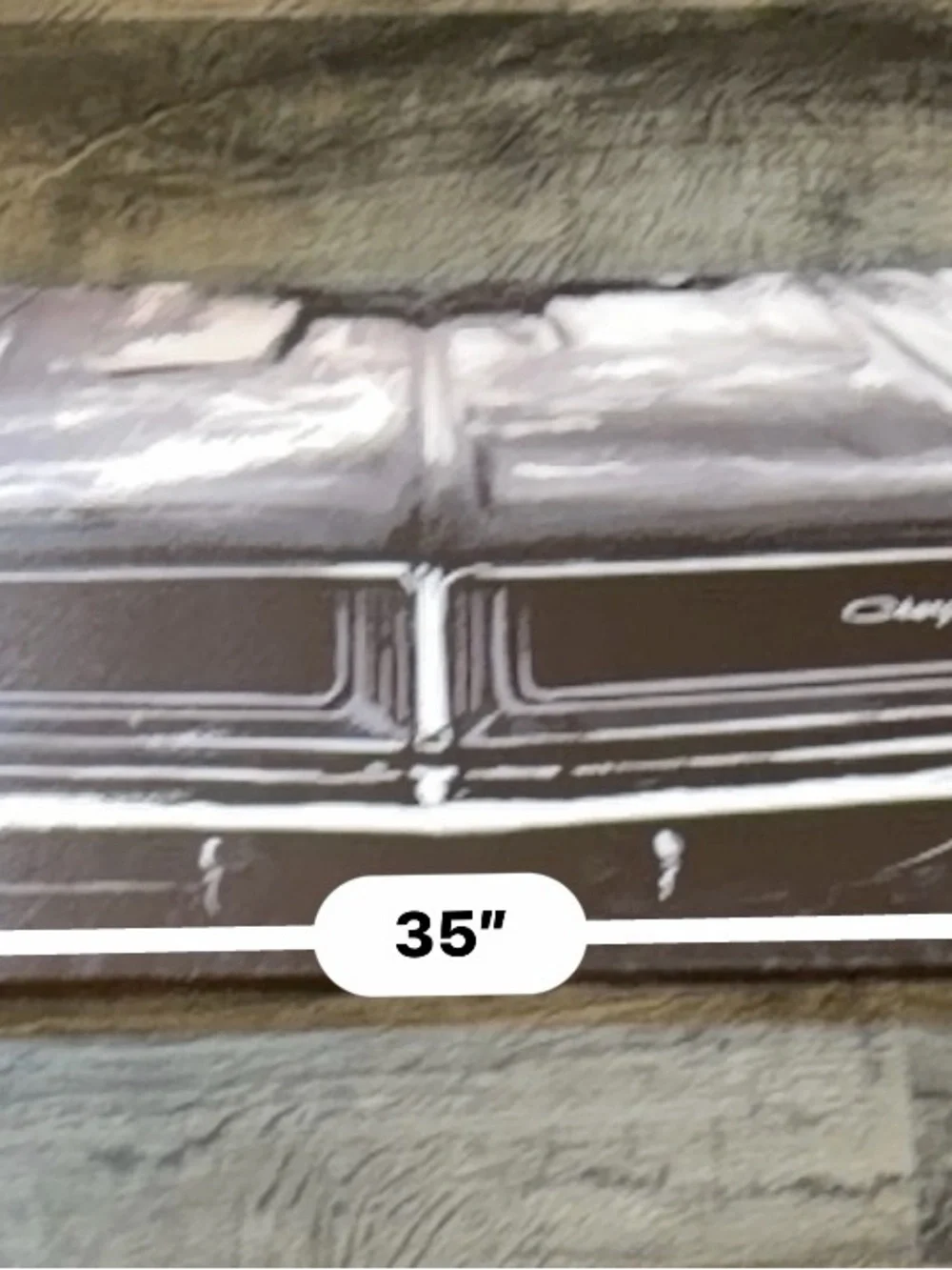 Hobby Lobby Black and White Classic Car Wall Art