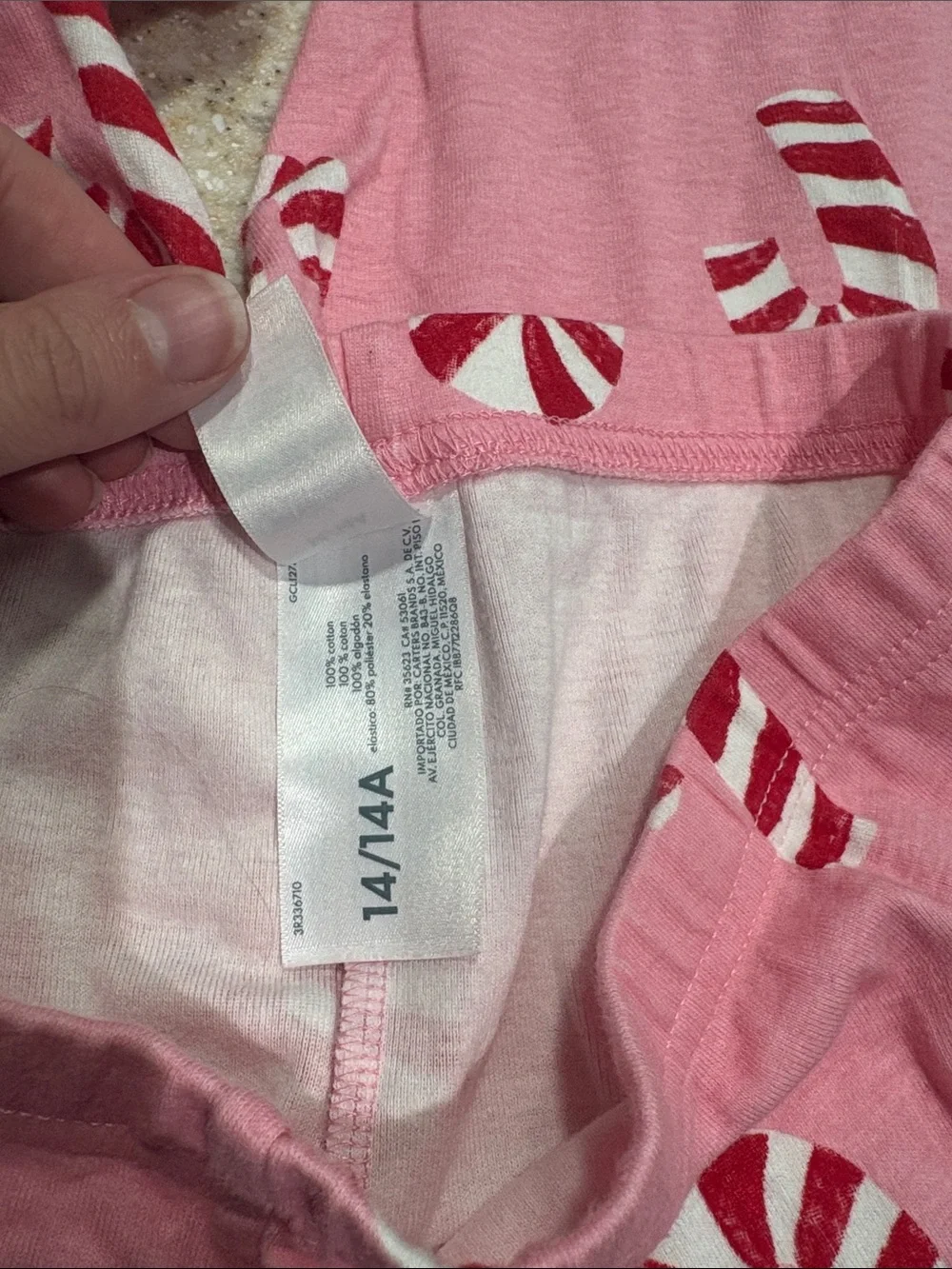Carters worn just