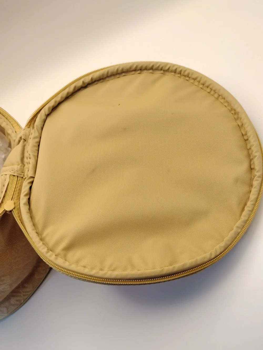 Vintage Givenchy Organza Parfums Cylindrical Cosmetic Toiletry Travel Bag